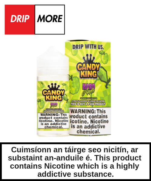 Candy King Hard Apple Vape Vault 2021