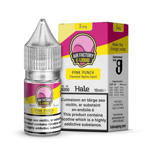 HALE AIR FACTORY: PINK PUNCH 10ML E-LIQUID