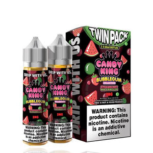 STRAWBERRY WATERMELON BUBBLEGUM 2 X 50ML