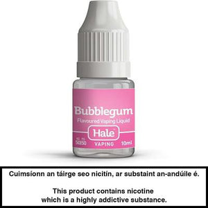 HALE BUBBLEGUM 10ML ELIQUID