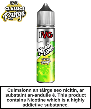 IVG Classic – Neon Lime 50ML