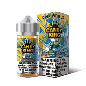 Candy King- SOUR STRAWS 100ML 0MG