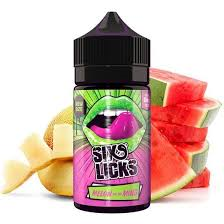 SIX LICKS- MELON ON MY MIND 50ML 70/30